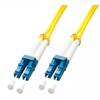 Lindy 1m LC-LC OS2 9/125 Fibre Optic Patch Cable, 1 m, OS2, LC, LC