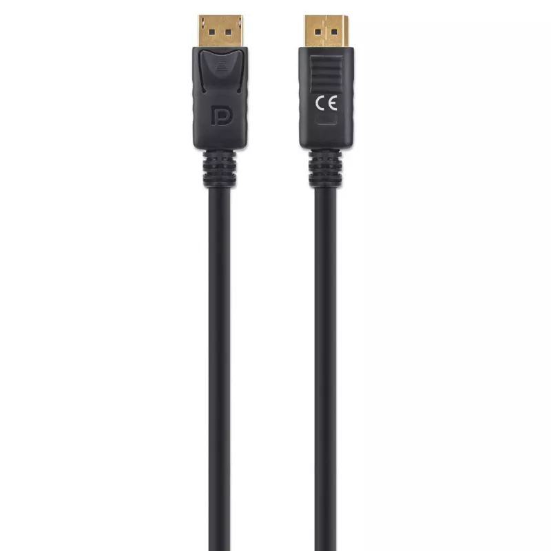 Manhattan DisplayPort 1.4 Cable 8K@60hz 2m PVC Male to Male
