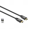 HDMI Cable with Ethernet Manhattan 8K@60Hz 2m Braided Male to Male Black