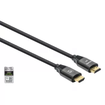 HDMI Cable Manhattan 8K 60Hz 3m Male to Male Black