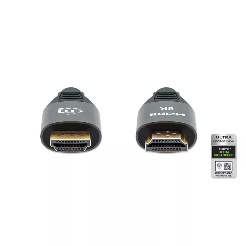 HDMI Cable Manhattan 8K 60Hz 3m Male to Male Black