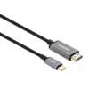 Manhattan USB-C to HDMI Cable, 4K@60Hz, 2m, Black, Male to Male, Three Year Warranty, Equivalent to CDP2HD2MBNL