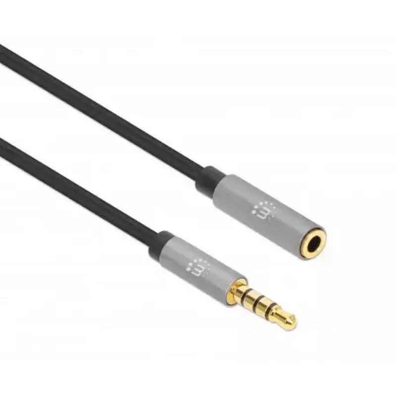 Audio Extension Cable Manhattan 3.5mm 3m Male/Female