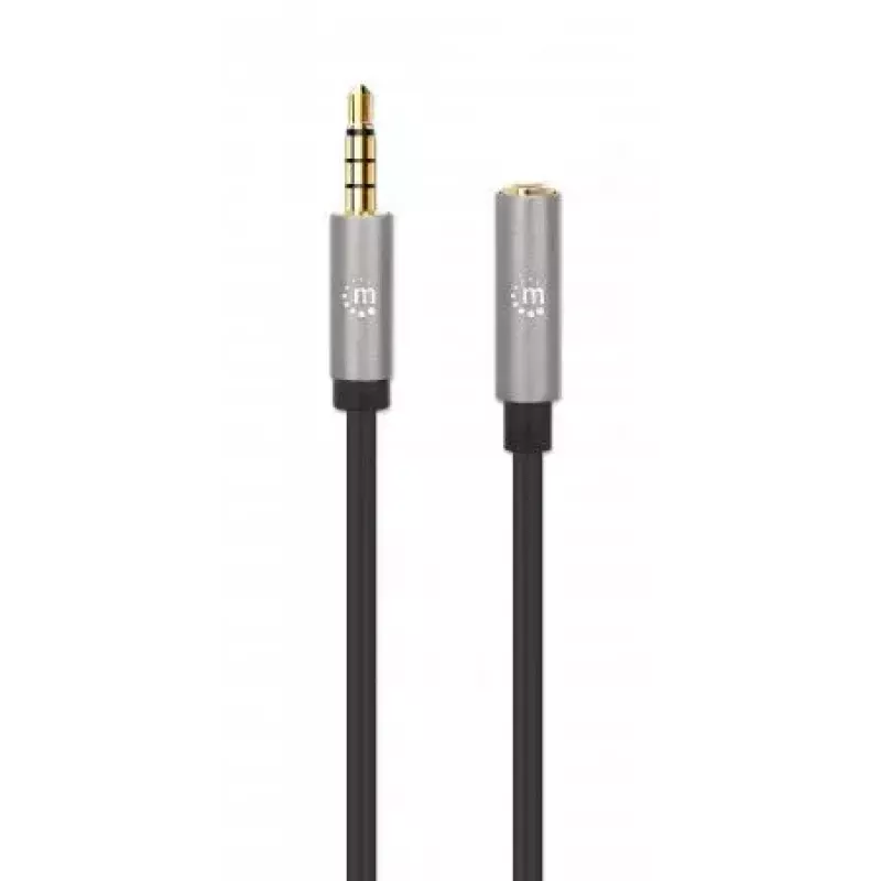 Audio Extension Cable Manhattan 3.5mm 3m Male/Female