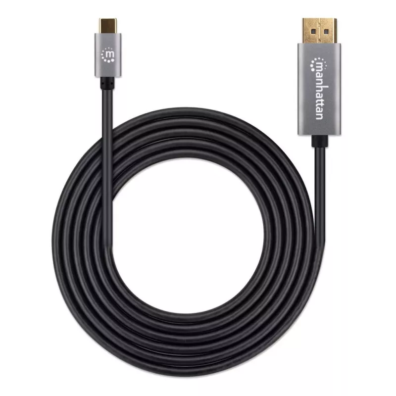 USB-C to DisplayPort Cable Manhattan CDP2DP146B 8K 2m