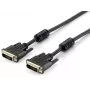 Equip DVI-D Dual Link Cable, 3.0m, 3 m, DVI-D, DVI-D, Male, Male, Black