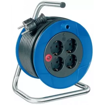 Power Extension Brennenstuhl 1079180004 15 m 4 AC Outlet Outdoor Black Blue