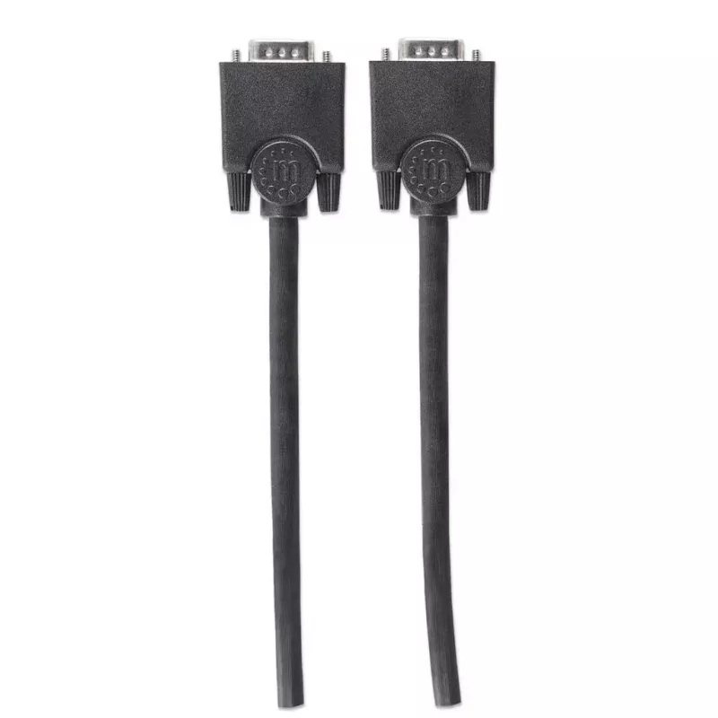 VGA Monitor Cable Manhattan 311731 1.8m Black Male to Male