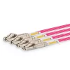 Lanview LVO230501-MTP InfiniBand/fibre optic cable 1 m Violet