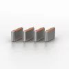 Port blocker key Lindy USB Type C Port Blocker Key Pack of 4 Blockers Orange