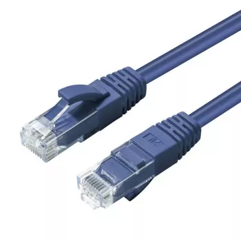Network Cable Microconnect CAT6A UTP RJ-45 0.15m Blue