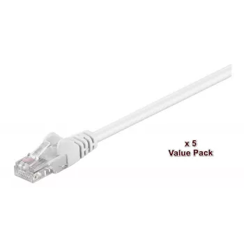 Microconnect V-UTP515WVP networking cable White 15 m Cat5e U/UTP (UTP)