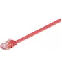 Microconnect V-UTP601R-FLAT networking cable Red 1 m Cat6 U/UTP (UTP)
