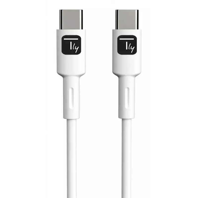 Techly ICOC-MUSB20-C60W1 USB cable USB 2.0 1 m USB C White