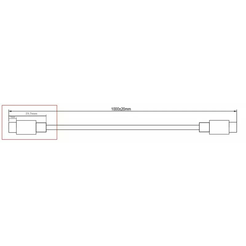 Microconnect DOCKUSB3.2CC1 USB cable USB 3.2 Gen 2 (3.1 Gen 2) 1 m USB C Black
