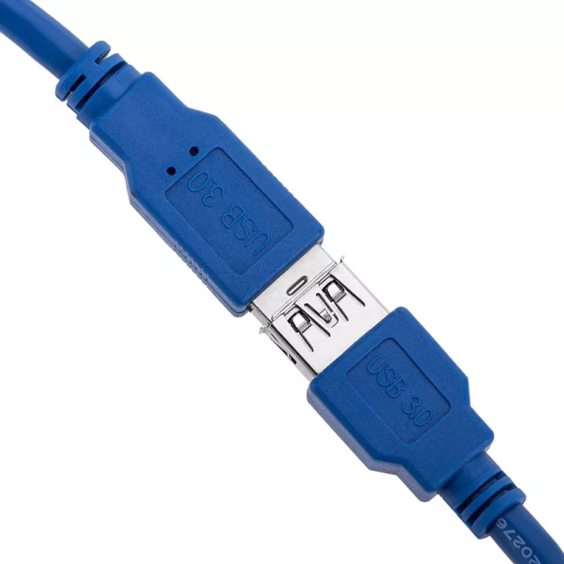Techly Extension USB 3.0 Cable A Male / A Female 3m Blue ICOC U3-AA-30-EX