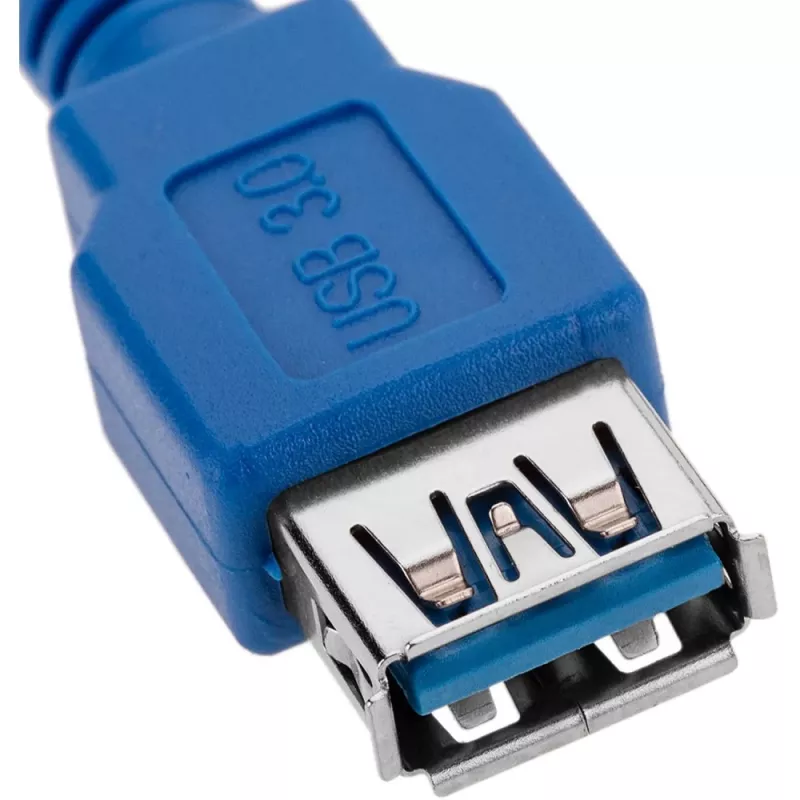 Techly Extension USB 3.0 Cable A Male / A Female 3m Blue ICOC U3-AA-30-EX