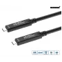 USB-C cable MicroConnect MC-USB3.2CC10-8K-OP 10 m, supports up to 8K