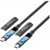 USB-C cable MicroConnect MC-USB3.2CC10-8K-OP 10 m, supports up to 8K