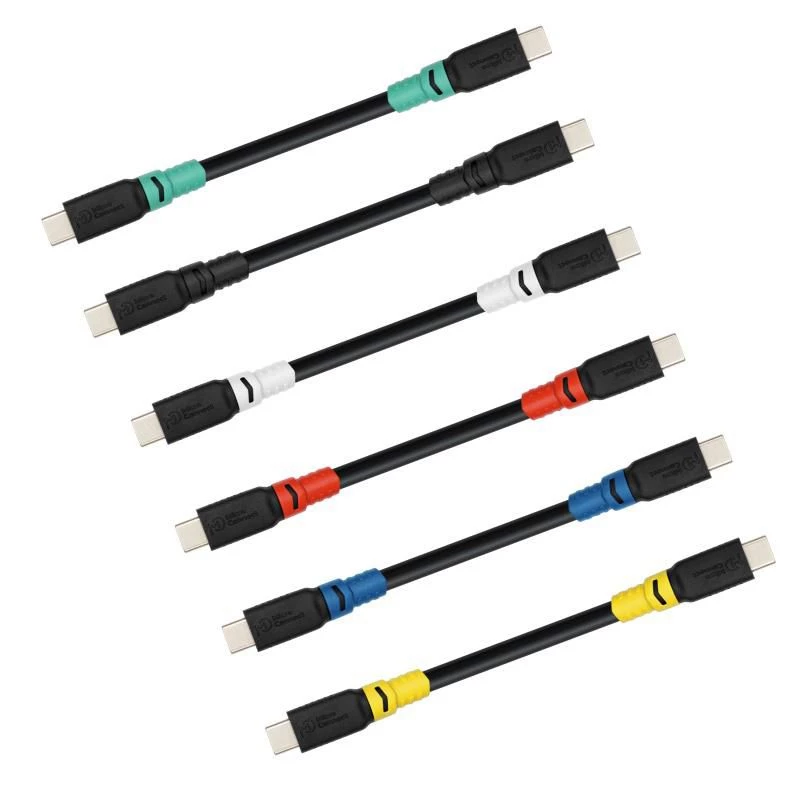 USB-C cable MicroConnect ColorFlex 100W USB3.2CC02 – USB-C to USB-C, 100W power delivery, USB 3.2 compatible