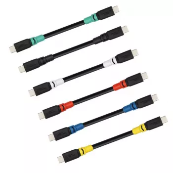 USB-C cable MicroConnect ColorFlex 100W USB3.2CC03-LSZH, USB-C to USB-C, USB 3.2, 100W PD, LSZH jacket