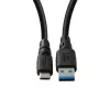 USB-C to USB-A adapter MicroConnect USB3.2AC2-LSZH, USB 3.2, LSZH jacket