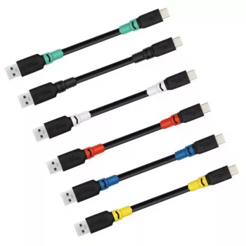USB-C to USB-A Adapter MicroConnect USB3.2AC3-LSZH — USB 3.2 Gen 1 data adapter, LSZH jacket