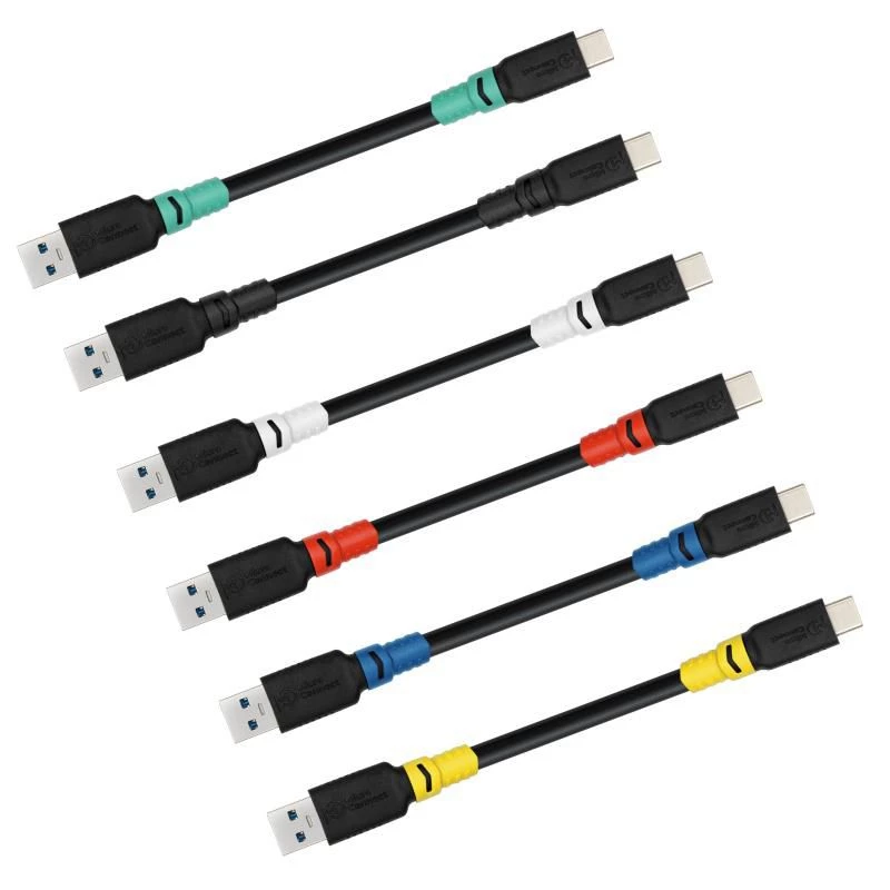 USB-C to USB-A Adapter MicroConnect USB3.2AC3-LSZH — USB 3.2 Gen 1 data adapter, LSZH jacket