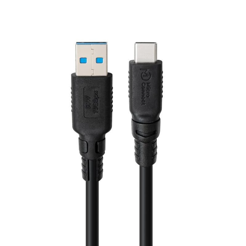 USB-C to USB-A Adapter MicroConnect USB3.2AC3-LSZH — USB 3.2 Gen 1 data adapter, LSZH jacket