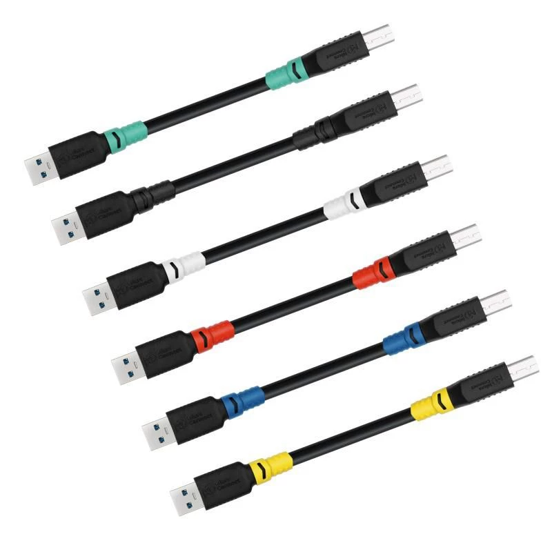 USB A‑B data cable MicroConnect USB3.0AB2B‑LSZH 2 m, USB 3.2 Gen 1 (Micro-B/B), low smoke zero halogen