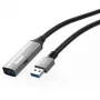 Microconnect USB3.0AAF20A USB cable 20 m USB A Black