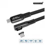 Microconnect MC-LS-USB4CC2.0-A USB cable 2 m USB C Black