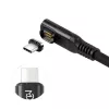 Microconnect MC-LS-USB4CC2.0-A USB cable 2 m USB C Black
