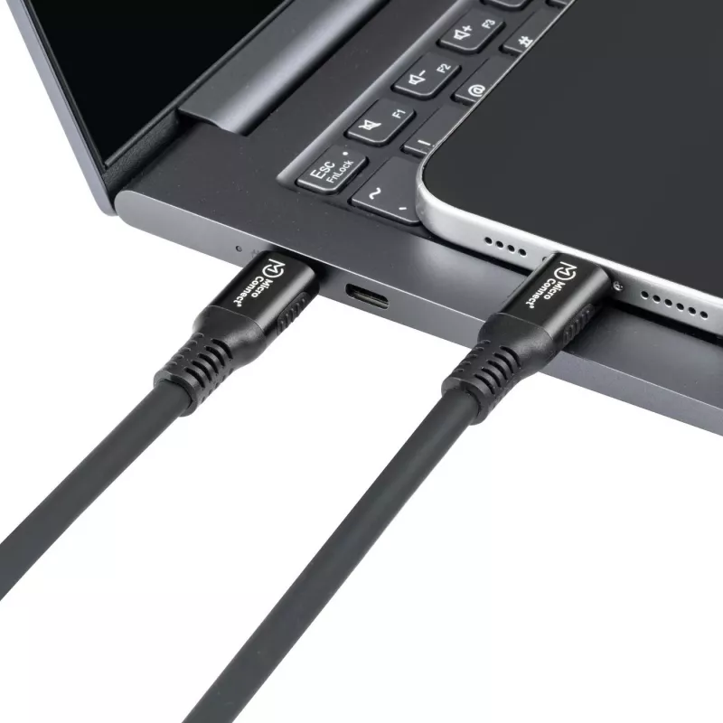 Microconnect MC-LS-USB4CC2.0 USB cable 2 m USB C Black