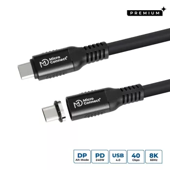 Microconnect MC-LS-USB4CC1.0 USB cable 1 m USB C Black