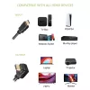 Techly 5m High Speed HDMI Cable with Ethernet A/A M/M Angled Black ICOC HDMI-LE-050