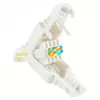 Wire connector LOGON TWP8P8TP RJ-45 Cat5e, transparent/white/yellow, pack of 10