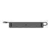 Lindy DST-Mini XT 810, USB-C Laptop Mini Docking Station with Single Display (8K) or Dual Display (4K60) and 100W Pass-Through Charging