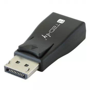 Cable gender changer DisplayPort VGA Techly IADAP-DSP-230T