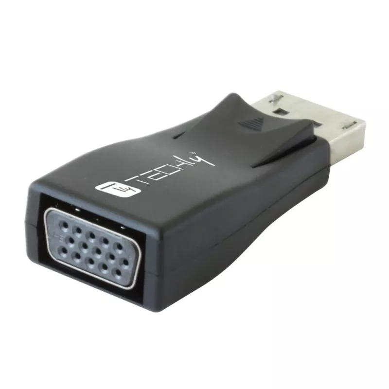 Cable gender changer DisplayPort VGA Techly IADAP-DSP-230T