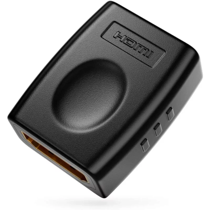 Cable gender changer Techly IADAP-HDMI-F/F Black