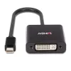Lindy Mini DisplayPort to DVI Active Converter 0.16m Black