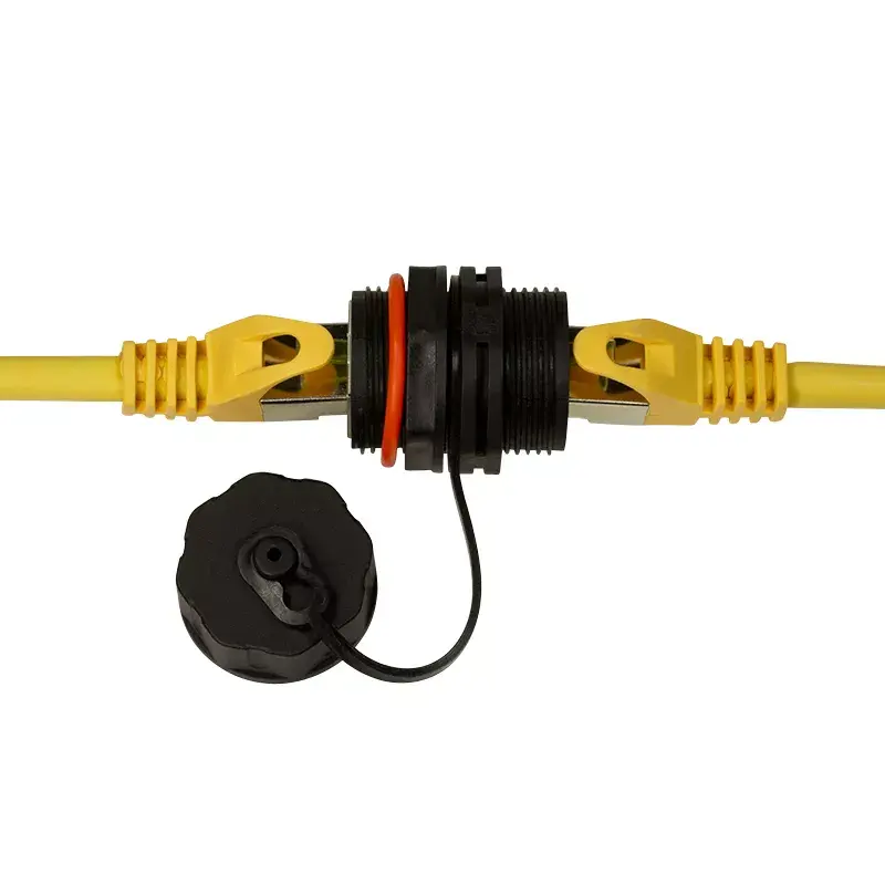 Cable Gender Changer LOGON NETWORKING TWPGLAND83 RJ-45 Black