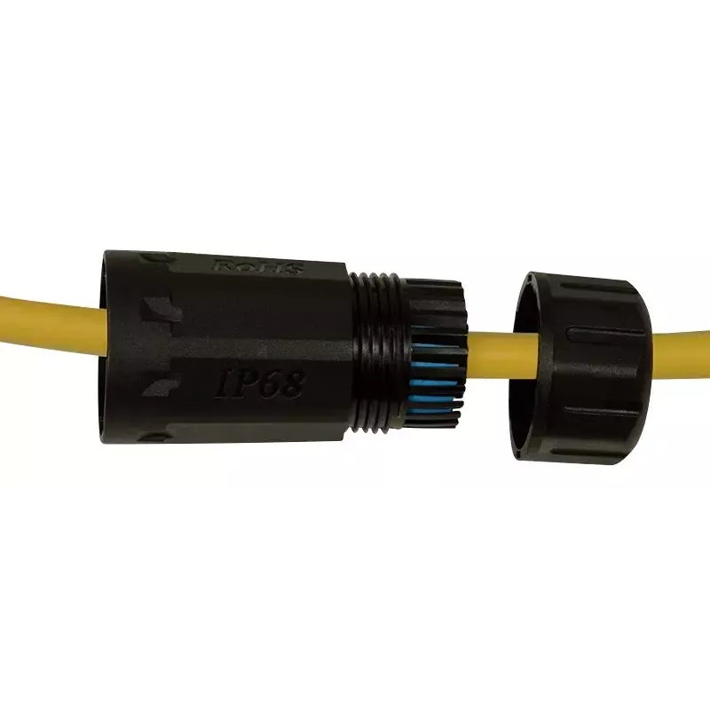 Cable gender changer LOGON NETWORKING TWPGLAND84 RJ-45 Black