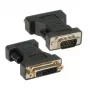 Techly DVI to analog VGA F / M Adapter IADAP DVI-9100, VGA, DVI-I, Black