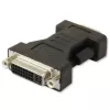 Techly DVI to analog VGA F / M Adapter IADAP DVI-9100, VGA, DVI-I, Black