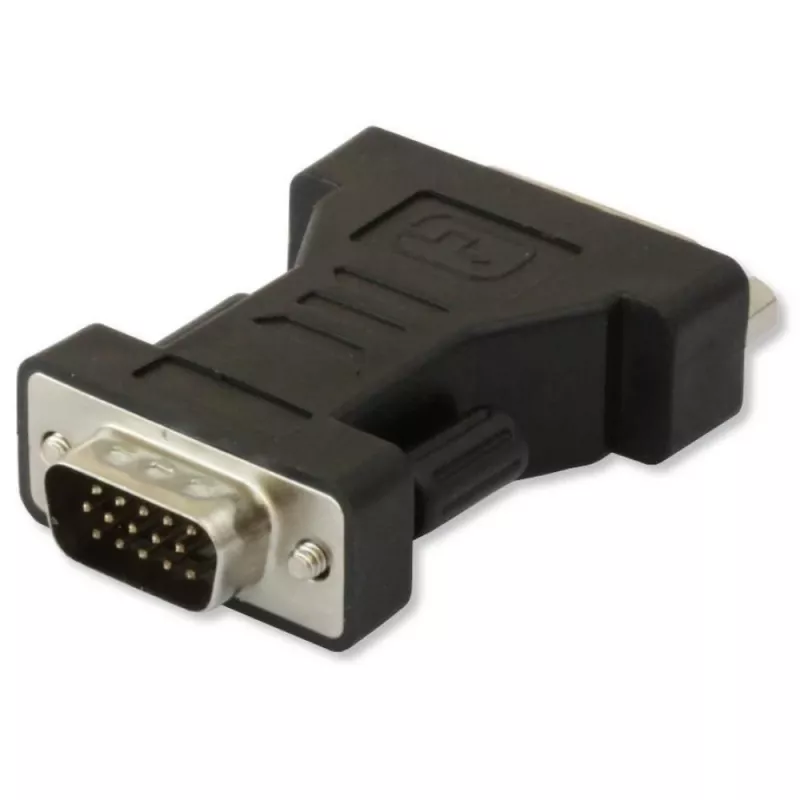 Techly DVI to analog VGA F / M Adapter IADAP DVI-9100, VGA, DVI-I, Black