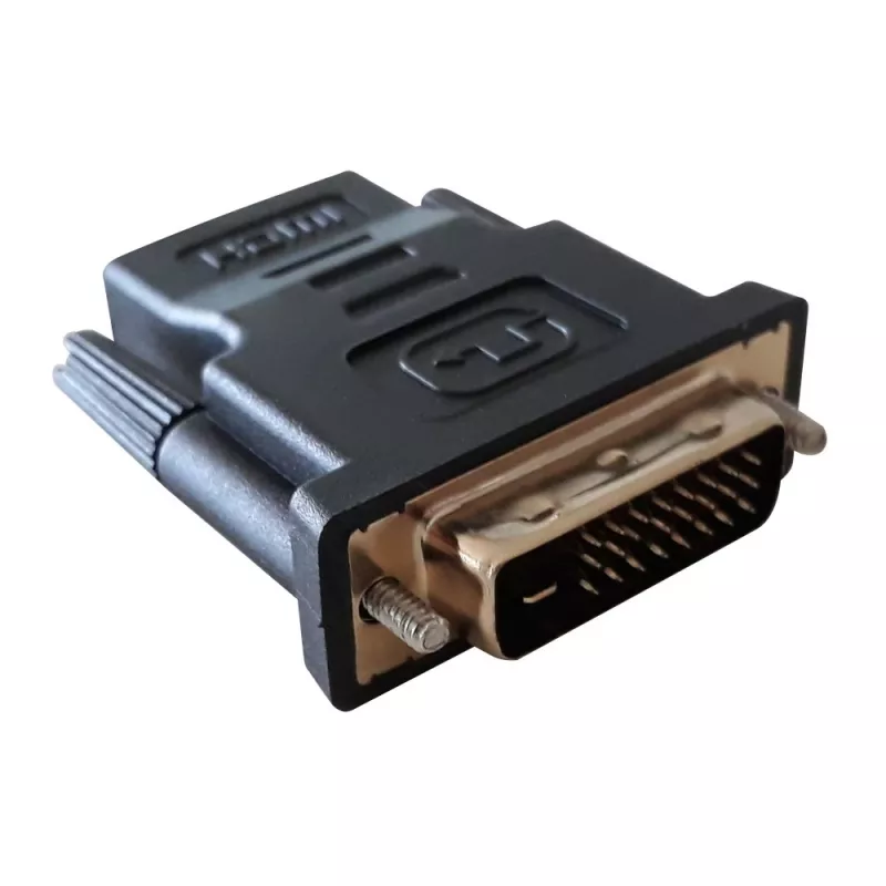 Cable gender changer DVI-D Black Techly IADAP-DVI-HDMI-F