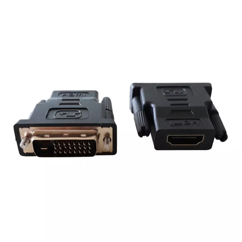Cable gender changer DVI-D Black Techly IADAP-DVI-HDMI-F