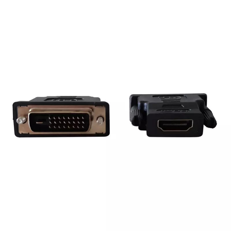 Cable gender changer DVI-D Black Techly IADAP-DVI-HDMI-F